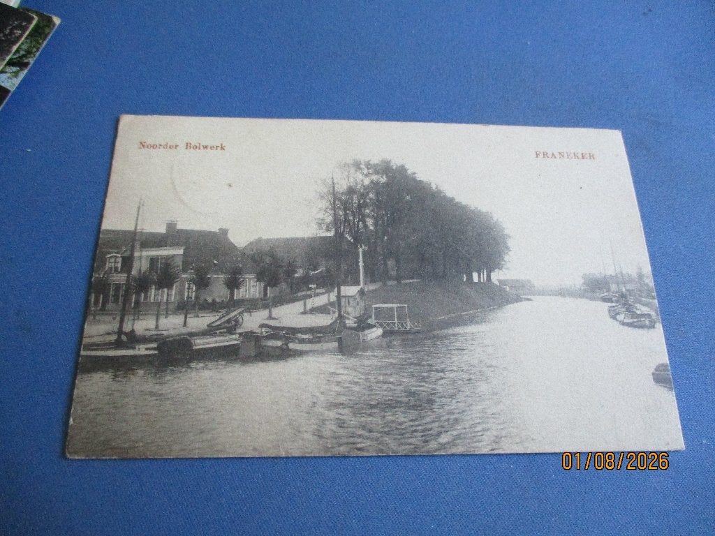 Franeker (!921), Ophalen of Verzenden, Voor 1920, Gelopen, Friesland
