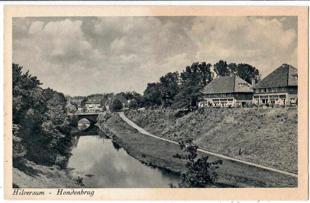 Hilversum - Hondenbrug, Verzenden, 1920 tot 1940, Ongelopen, Noord-Holland