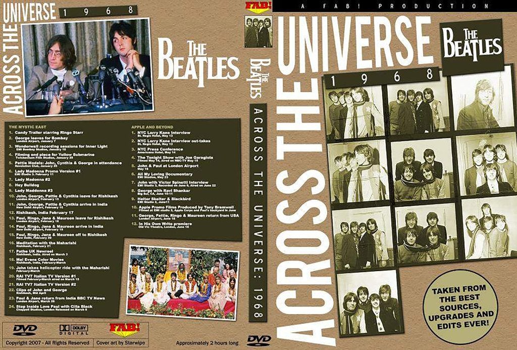 The Beatles - Across The Universe, Alle leeftijden, Verzenden, Nieuw in verpakking, Documentaire