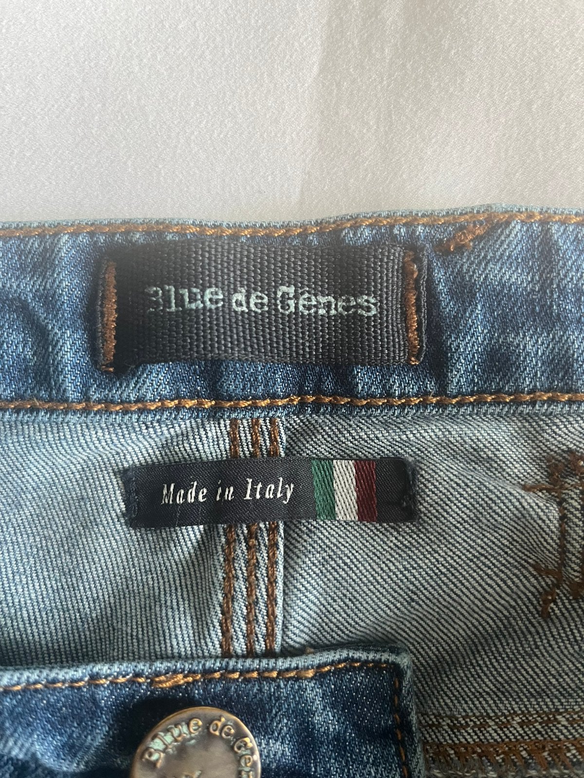 Jeans, heren van Blue de Gênes, Ophalen of Verzenden, Zo goed als nieuw, Blauw, W32 (confectie 46) of kleiner
