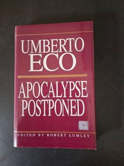 Umberto Eco - Apocalypse Postponed (Engels), Gelezen, Umberto Eco, Verzenden, Eén auteur
