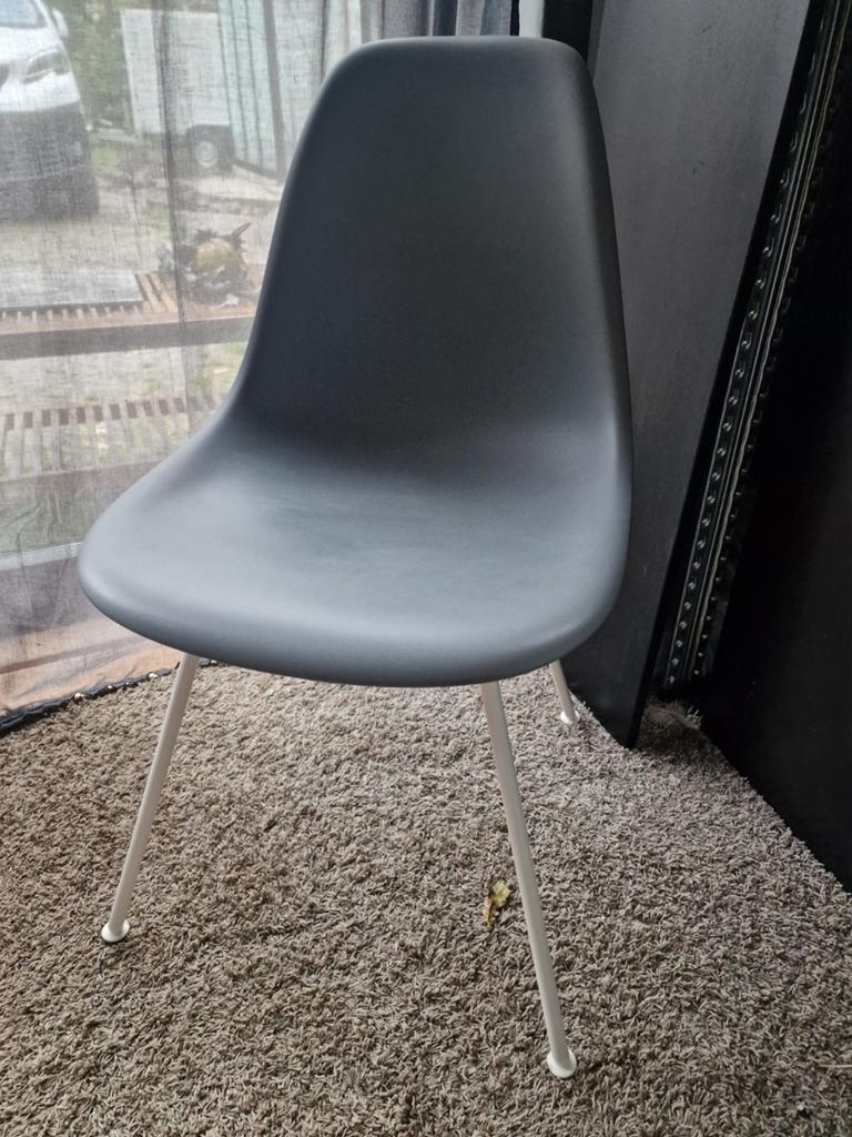 Vitra design stoel grijs, Ophalen, Grijs, Eén