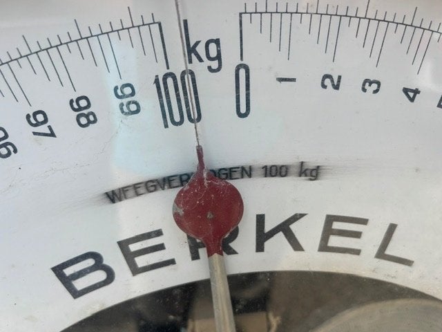 Berkel Weegschaal Type 3000 / 100kg (Vintage 1958), Ophalen, Gebruikt, Overige typen, 50 tot 100 kg