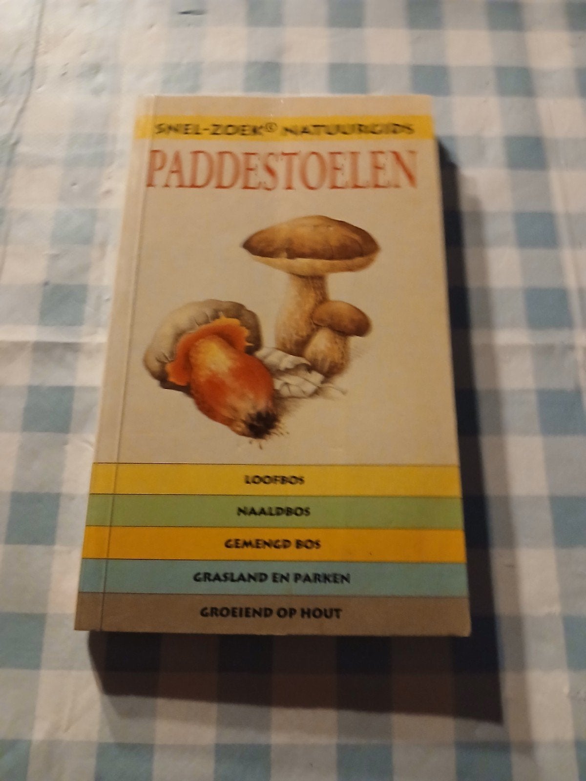 Snel-zoek Natuurgids Paddenstoelen - Handig en Compact, Ophalen of Verzenden, Gelezen, Bloemen, Planten en Bomen, Elmar