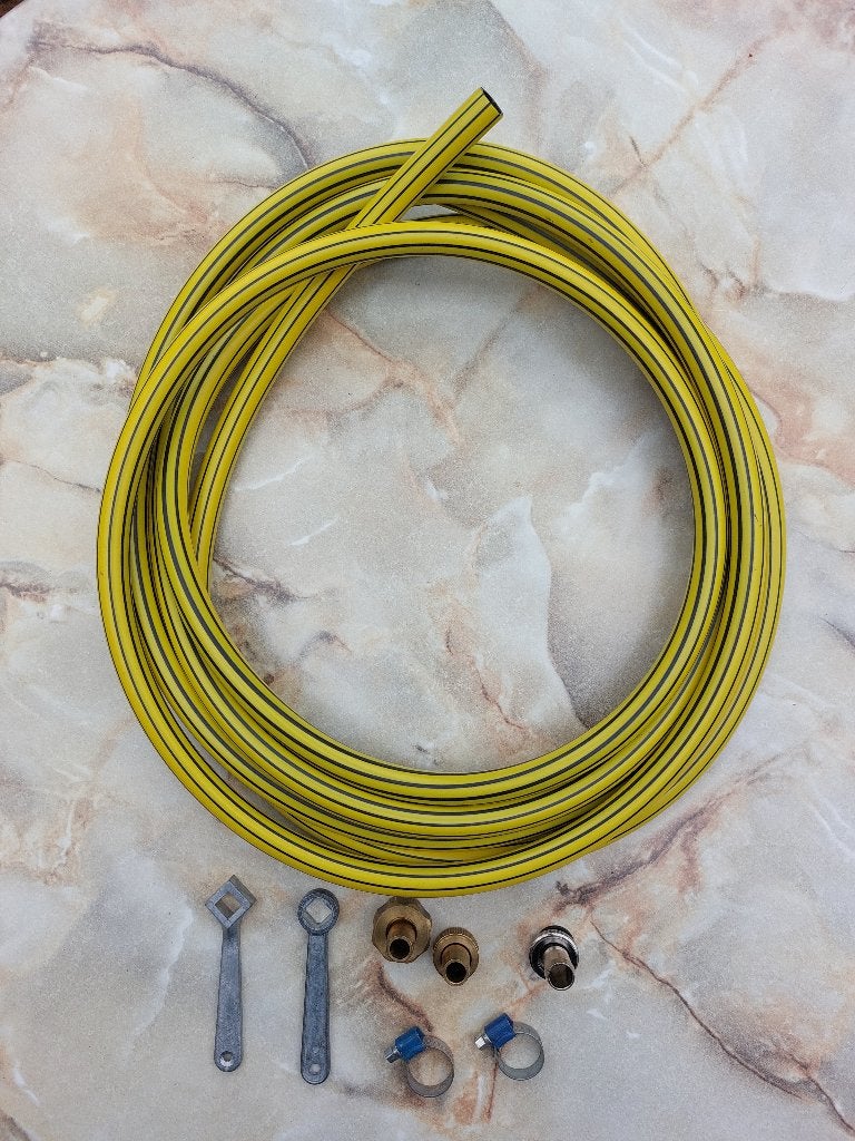 CV Vulslangsets 5 meter, Doe-het-zelf en Verbouw, Verwarming en Radiatoren, Minder dan 30 cm, Overige typen, Nieuw, Minder dan 60 cm