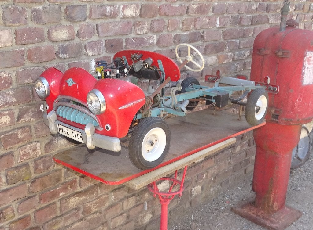 oud duits schoolmodel studiemodel leermodel auto jaren 60, Ophalen
