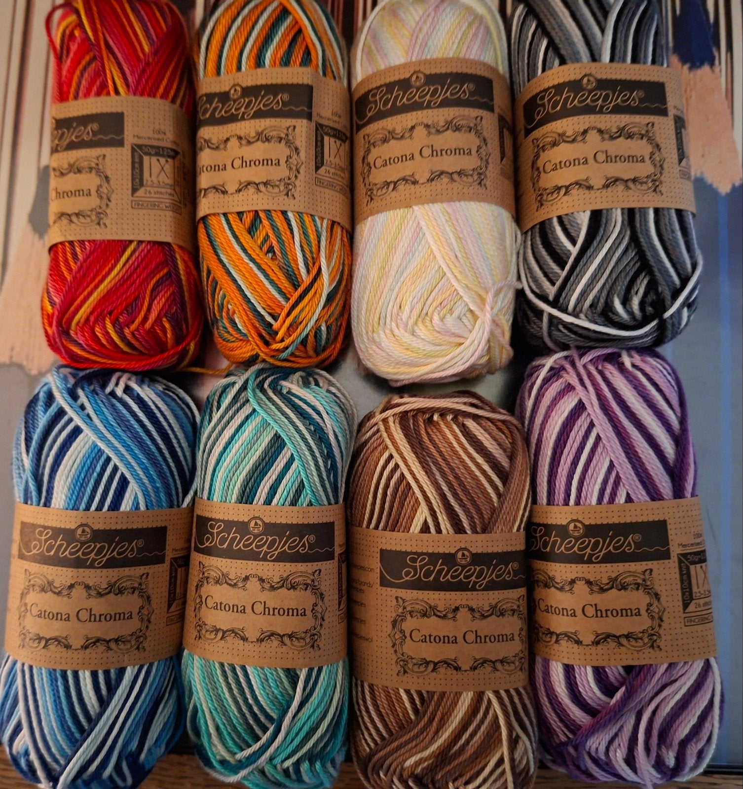 Catona chroma 100% katoen 50 gr, Breien of Haken, Nieuw, Ophalen of Verzenden, Scheepjes