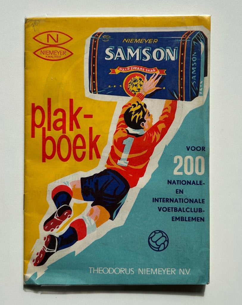 Samson plakboek 200 Emblemen (1960), Ophalen of Verzenden, Gebruikt, Buitenlandse clubs, Boek of Tijdschrift