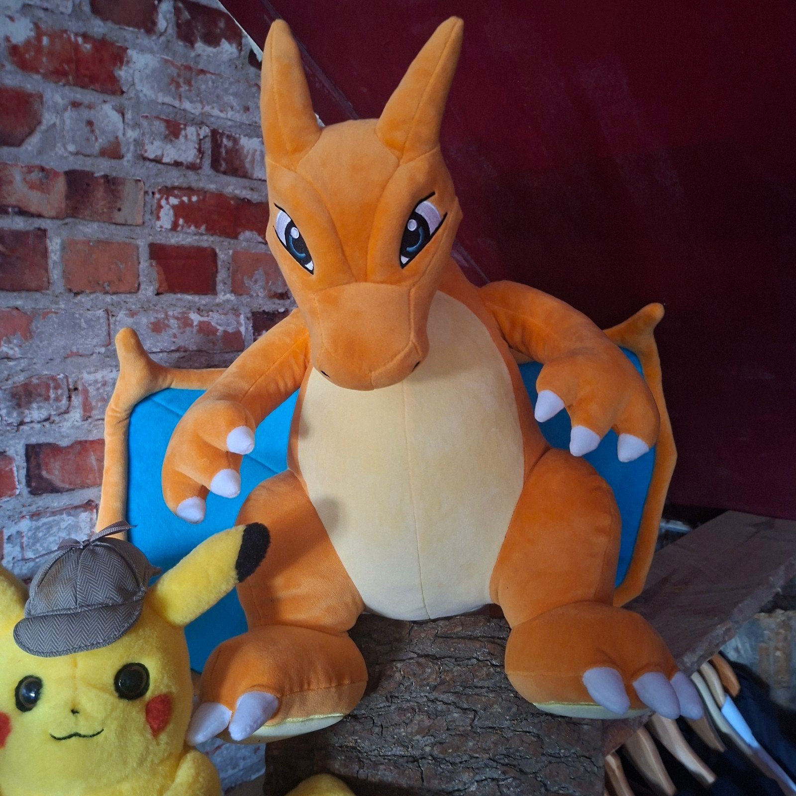 Pokemon Charizard knuffel XXL, Ophalen, Zo goed als nieuw
