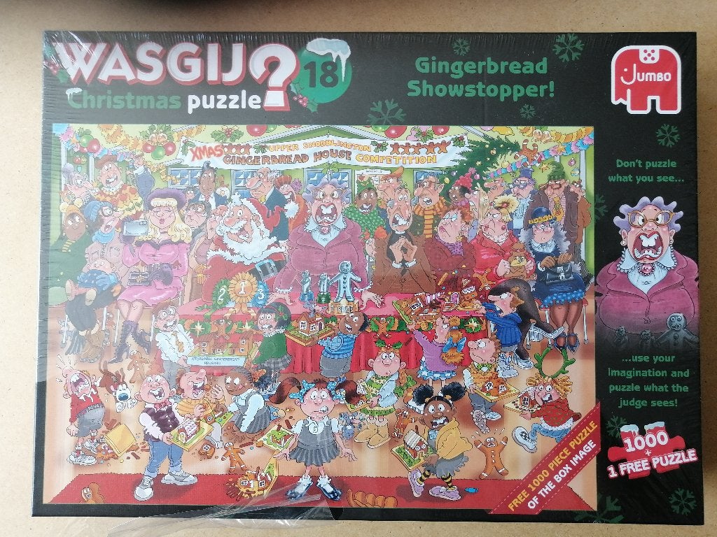 wasgij puzzel, Ophalen, 500 t/m 1500 stukjes, Nieuw, Legpuzzel