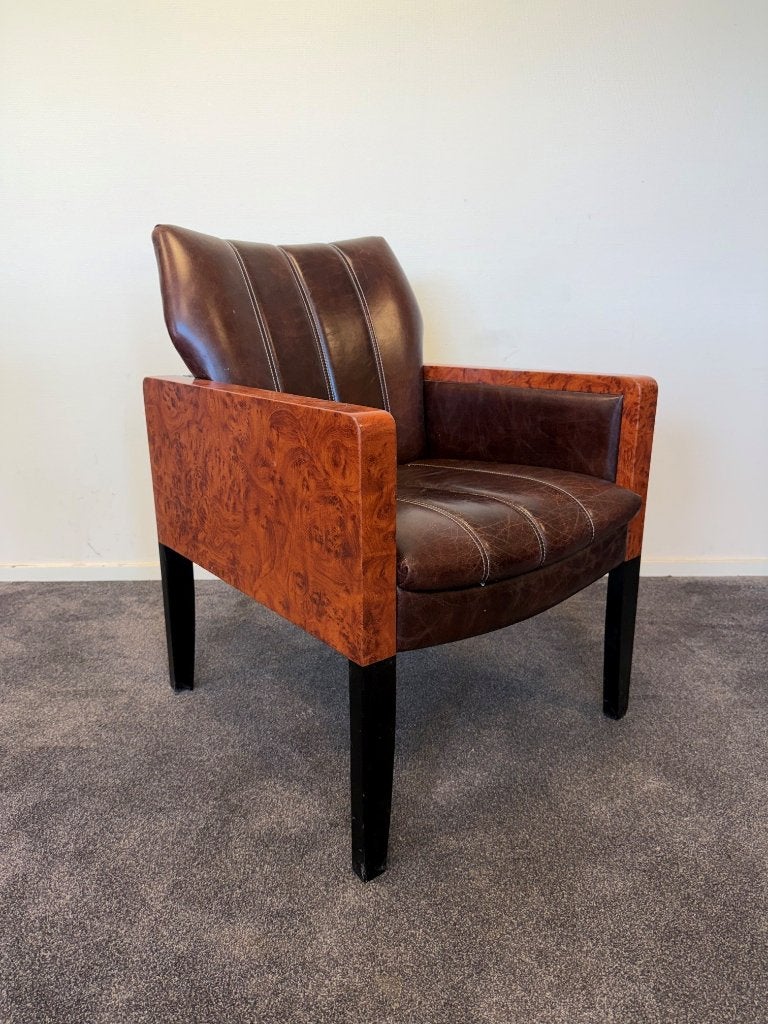 Fauteuil Art Deco, Huis en Inrichting, Ophalen, 75 tot 100 cm, Zo goed als nieuw, Art Deco
