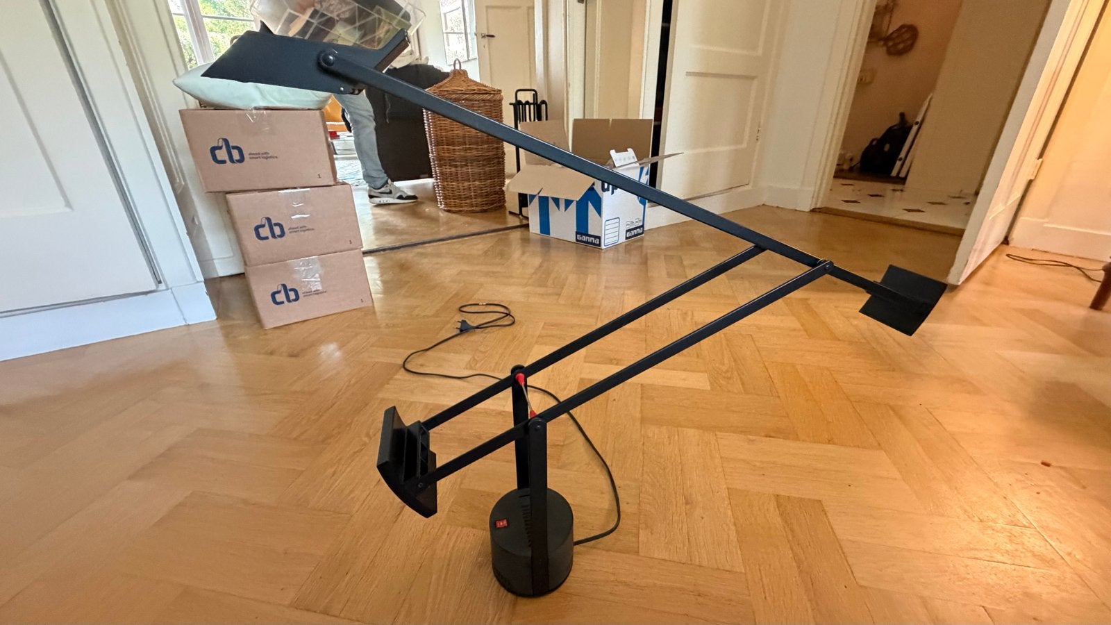Artemide Tizio bureaulamp - Klassiek design, Huis en Inrichting, Ophalen, Bureaulamp, Verstelbaar, Zo goed als nieuw