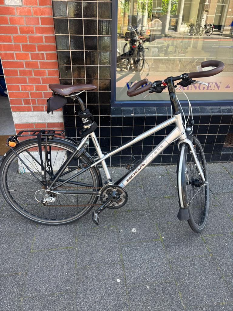 Koga Miyata Lightrunner 7005 damesfiets | 53cm, Ophalen, 28 inch, Gebruikt, Velgrem
