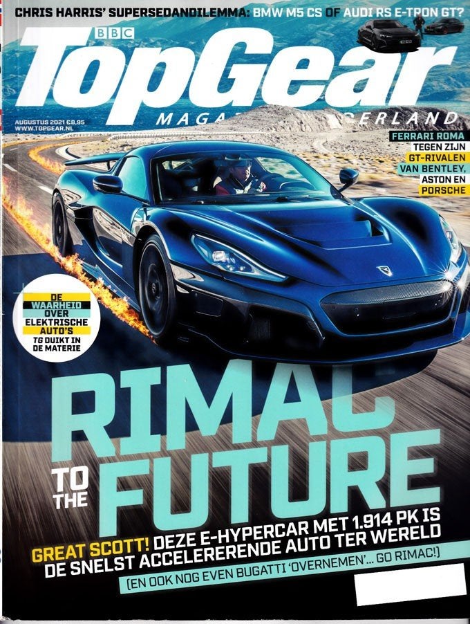 TopGear 194 2021 ( NL ) : Ford Mustang Shelby GT500 - BMW M, Ophalen of Verzenden, Gelezen, Algemeen