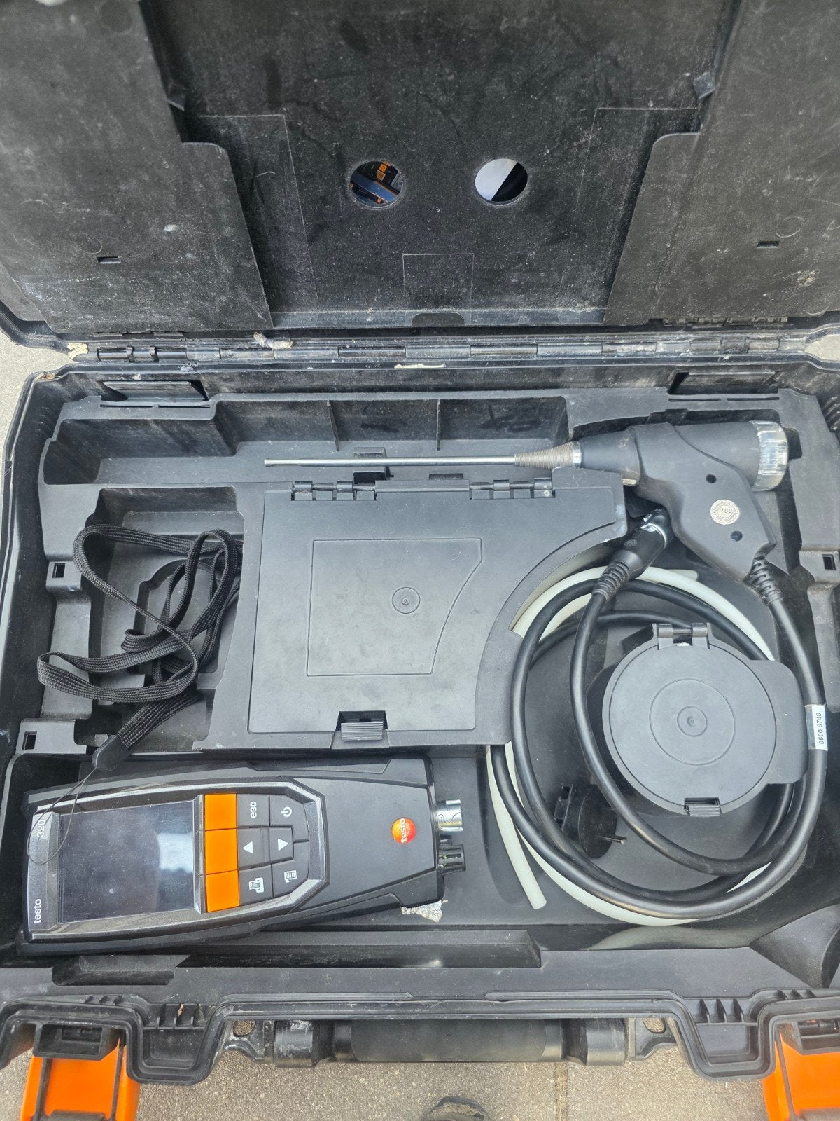 Testo 320 Rookgasanalyseapparaat met toebehoren, Ophalen of Verzenden, Gebruikt, Overige meters