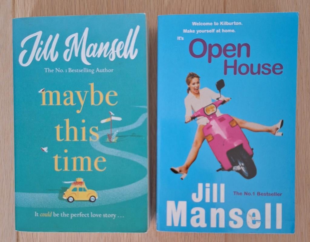 Jill Mansell - Open House / Maybe This Time, Ophalen of Verzenden, Zo goed als nieuw