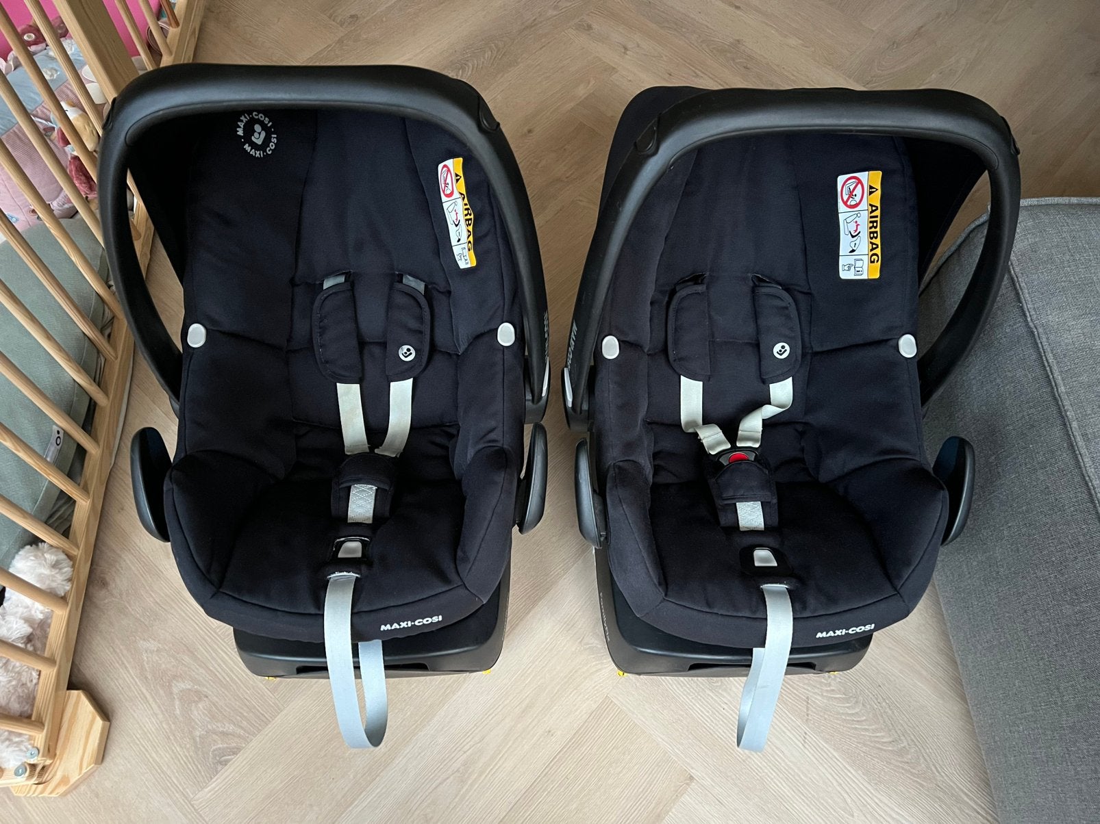 Maxicosi rock en isofix, Ophalen, Gebruikt, Isofix, 0 t/m 13 kg
