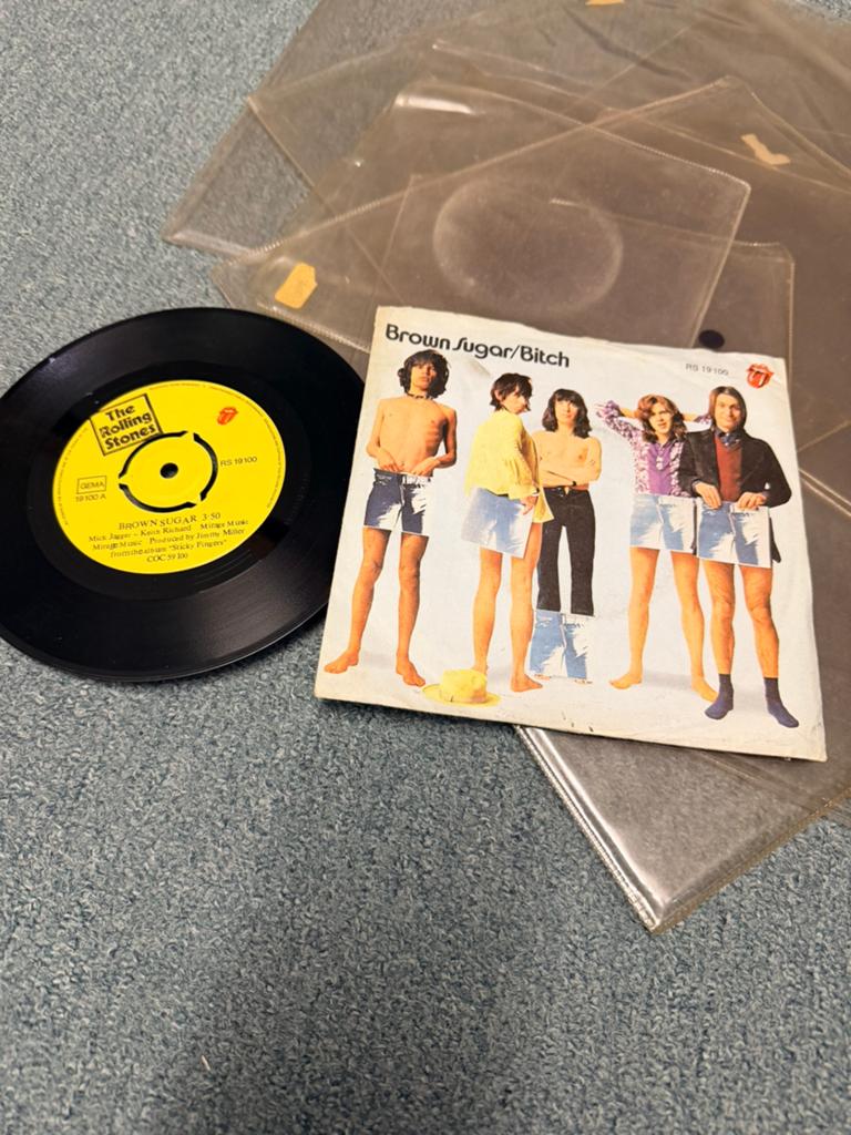 The rolling stones - brown sugar, Verzenden, Gebruikt, Pop