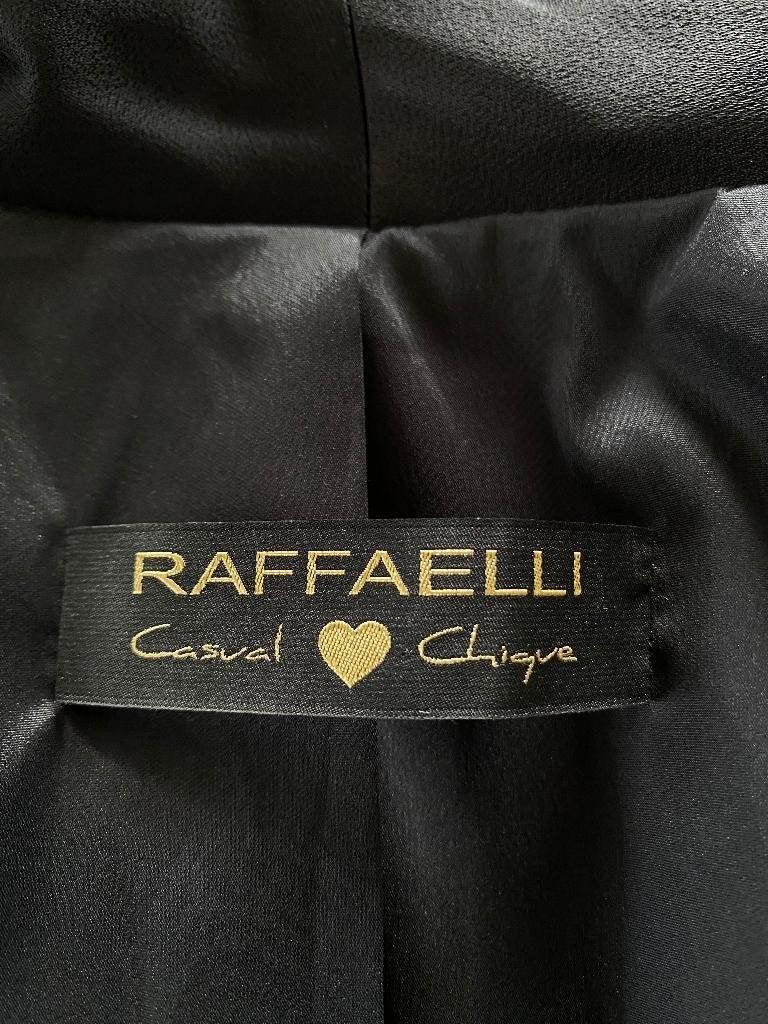 J599 Raffaelli mt. 36/38=S/M luxe kort jasje bolero colbert, Zwart, Ophalen of Verzenden, Zo goed als nieuw, Jasje