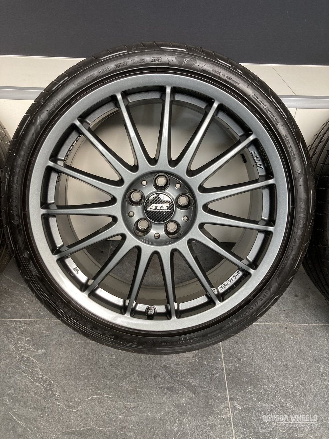 19” Ford Puma sport velgen + banden 5x108 225/40/19, Auto-onderdelen, 19 inch, Gebruikt, -, -