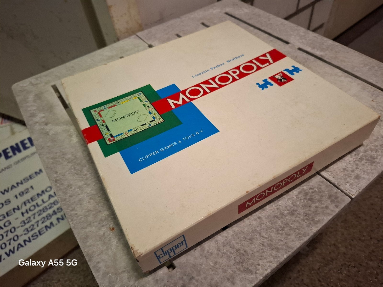 Monopoly bordspel - Vintage Parker Brothers editie, Gebruikt, Parker Brothers, Vijf spelers of meer, Onbekend