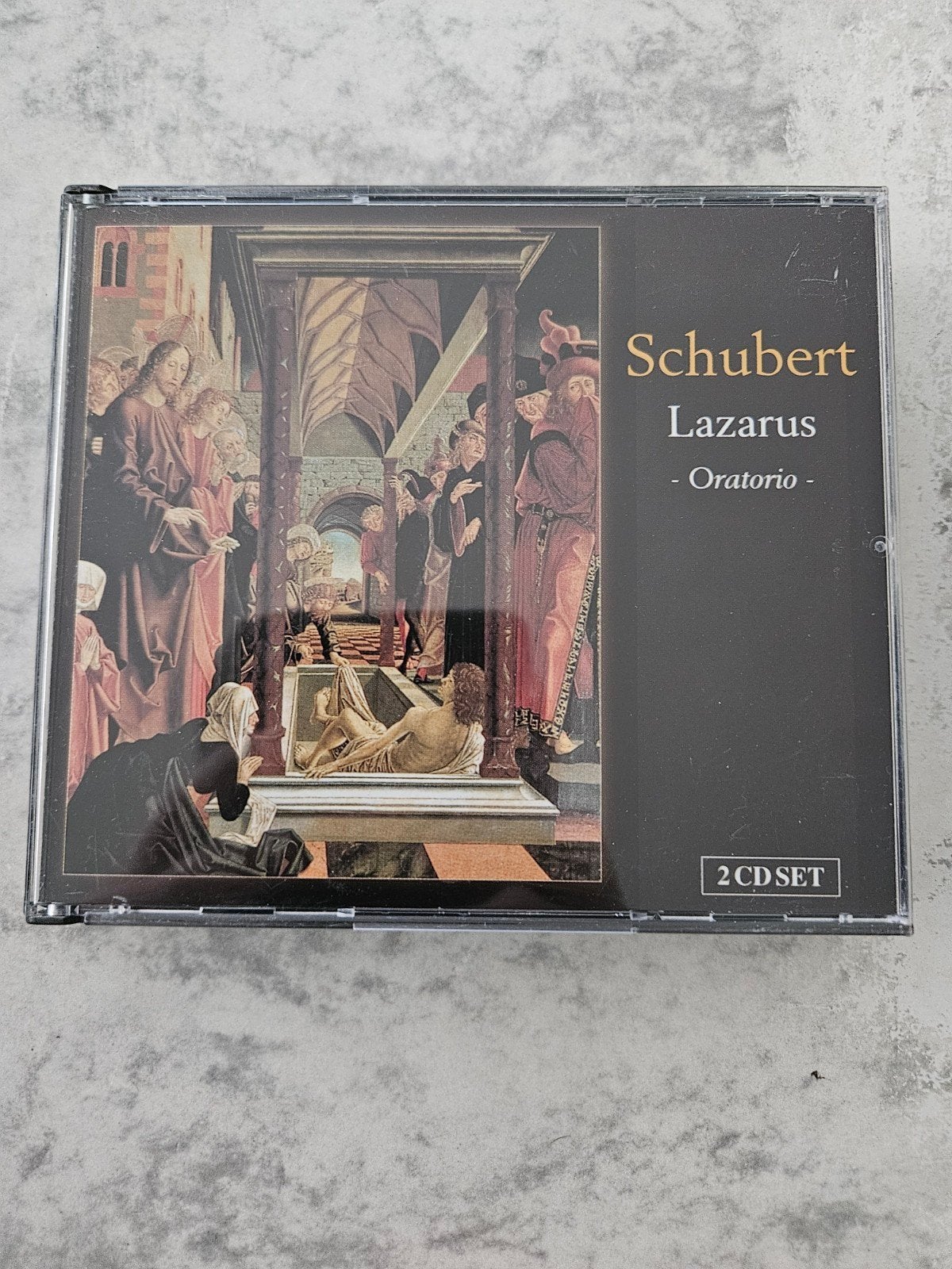 CD Box: Franz Schubert - Lazarus (Oratorio) - 2 CD Set, Ophalen of Verzenden, Romantiek, Gebruikt