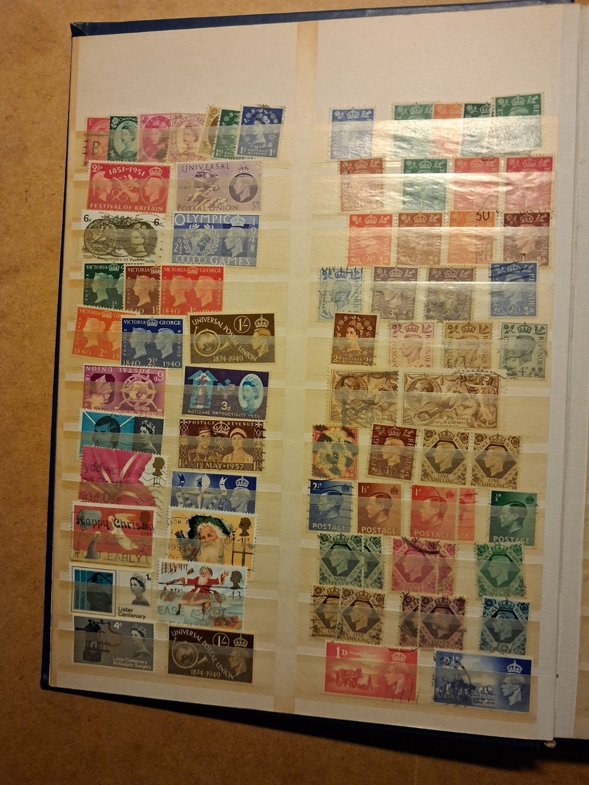 Verzameling gebruikte postzegels Groot-Brittannië, Ophalen of Verzenden, Gestempeld