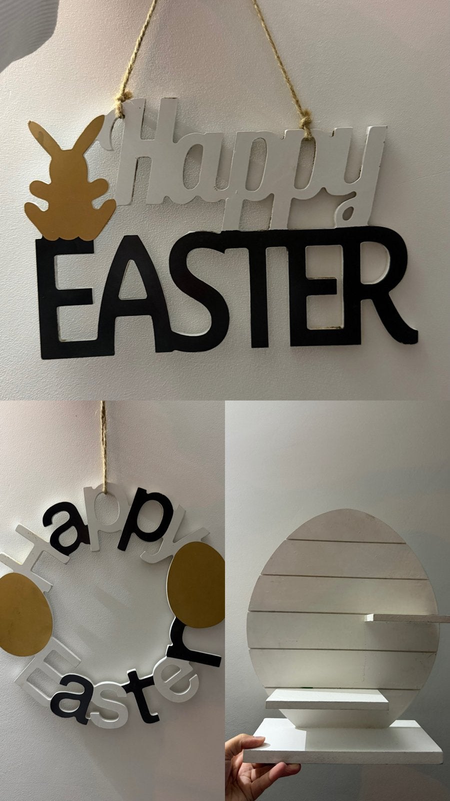 Decoratie Pasen - Happy Easter, Diversen, Ophalen of Verzenden