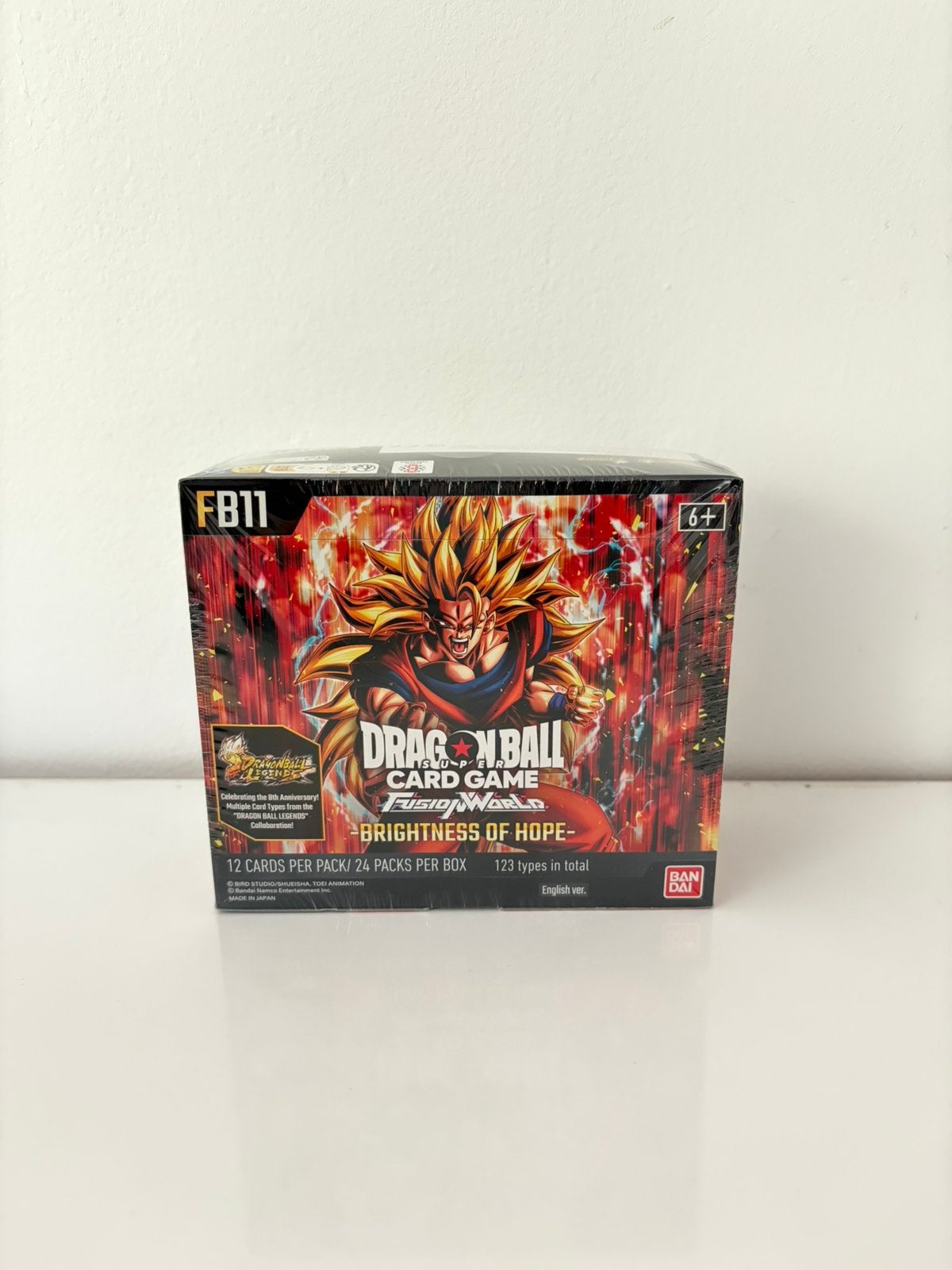 Dragon Ball Super Fusion World FB11 Brightness of Hope, Ophalen of Verzenden, Nieuw, Boosterbox, Foil