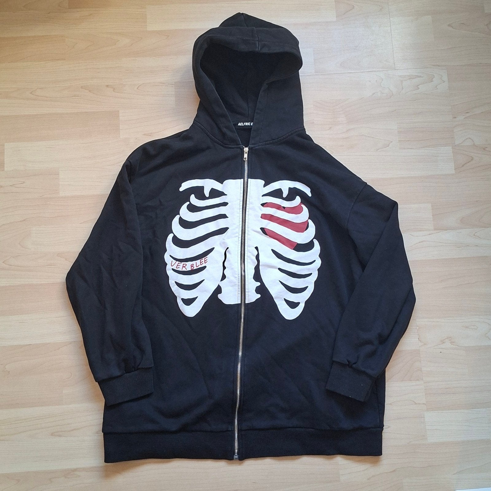 Gothic Emo zwart vest Aelfric Eden maat M, Maat 48/50 (M), Ophalen of Verzenden, Zo goed als nieuw, Aelfric