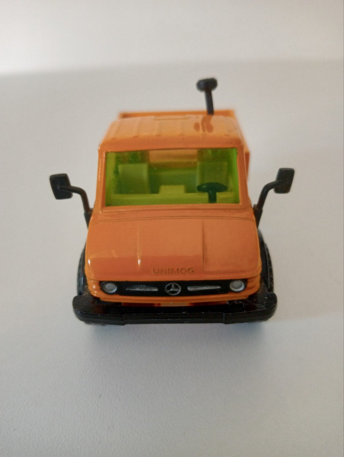 Siku Unimog Oranje Terreinwagen nieuw., Ophalen of Verzenden, Nieuw, Bus of Vrachtwagen, SIKU