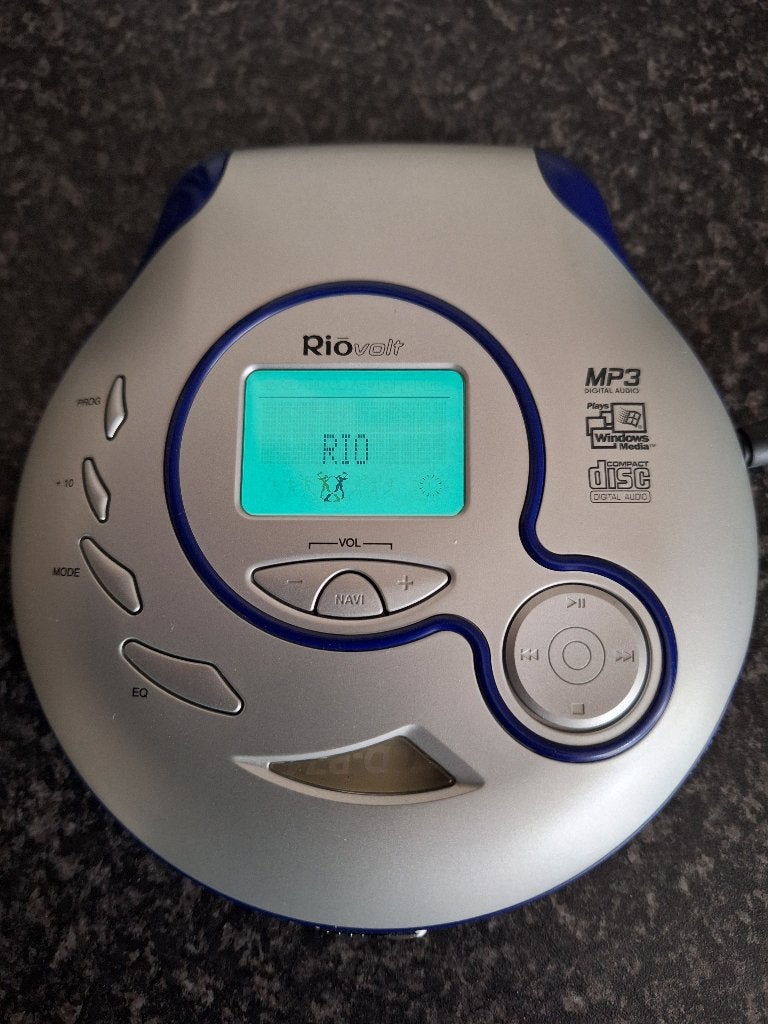 Riovolt sp 100 portable cd/mp3 player defect, Audio, Tv en Foto, Dvd-spelers, Draagbaar, Niet werkend, Ophalen, Overige merken