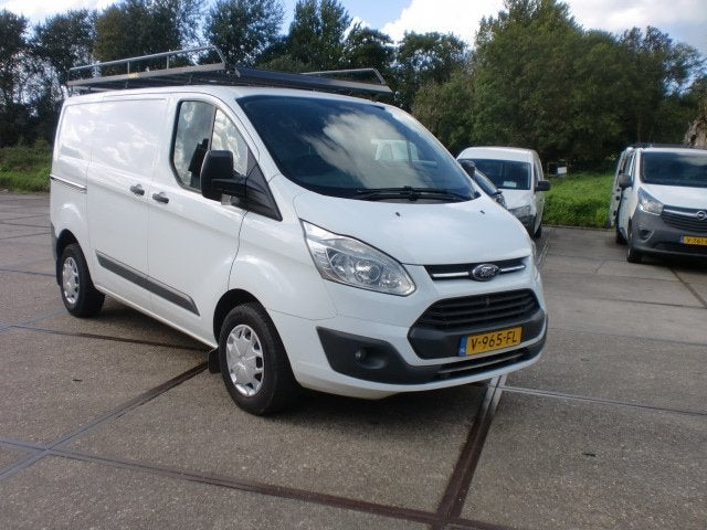 Ford Transit Custom 2.0TDCi L1 3P 2017 EU6 KM143 LEASE€139, Euro 6, 4 cilinders, Wit, Origineel Nederlands