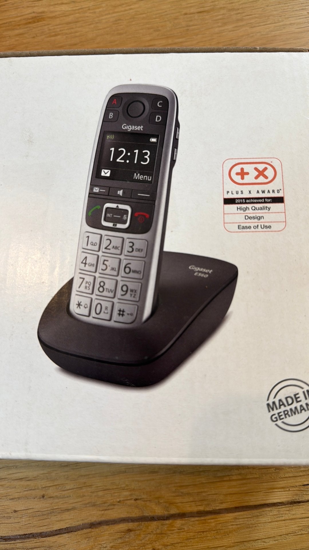 Gigaset E560 nieuw nooit gebruikt, Ophalen of Verzenden, Nieuw, 1 handset