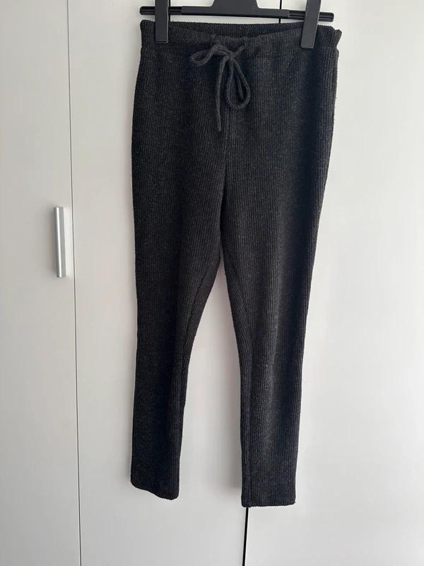 Asos dames gebreide legging broek grijs M, Maat 38/40 (M), Verzenden, Zo goed als nieuw, Grijs