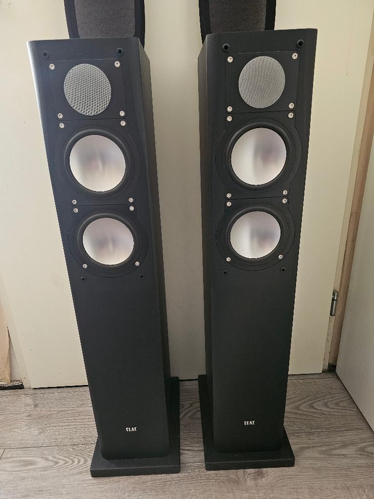Elac FS 67 Hi-End zuilen + Gratis Denon CEOL RCD-N9.