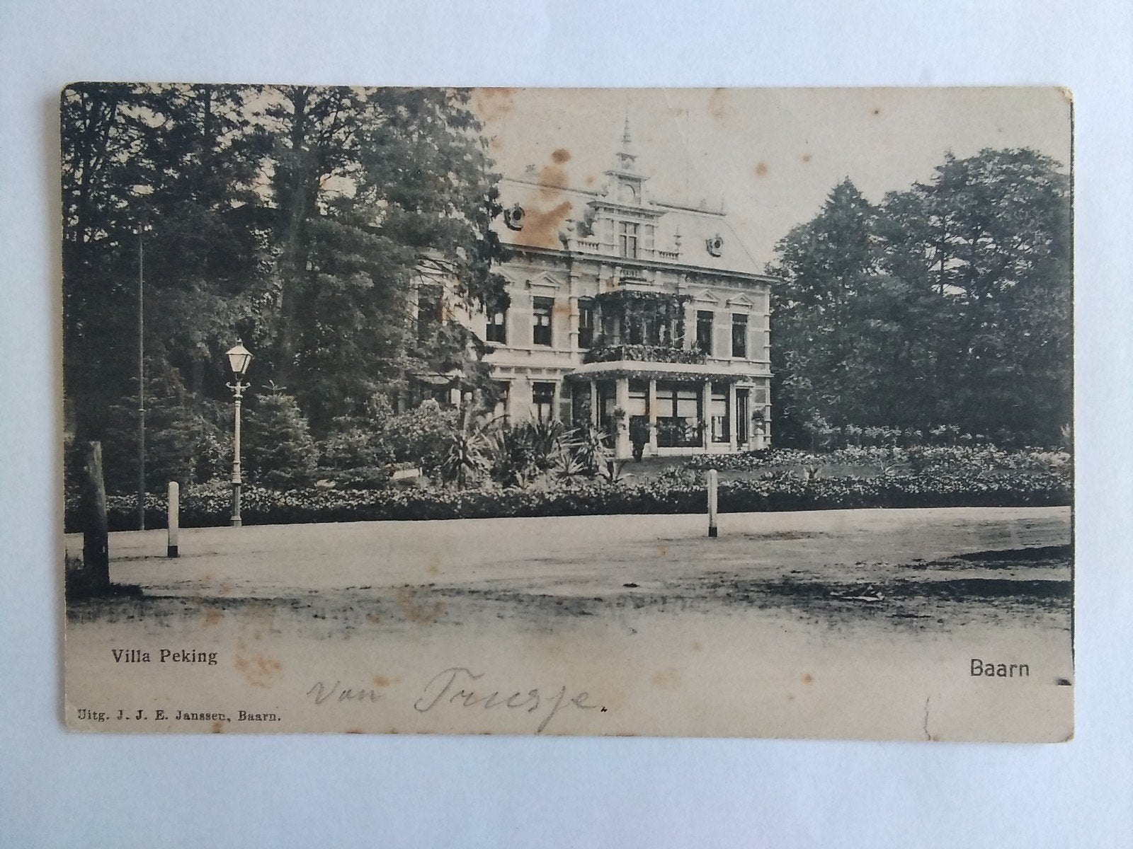 Ansichtkaart/Briefkaart Baarn Villa Peking ca. 1904, Verzenden, Voor 1920, Utrecht
