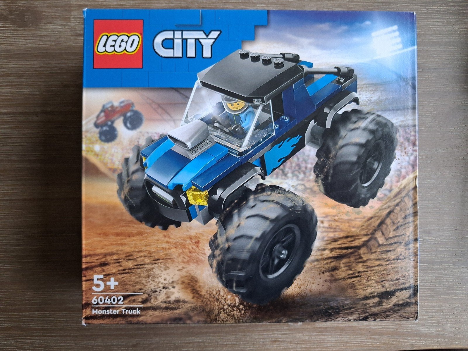 Lego City Blauwe monstertruck 60402, Compleet, City, Lego, Ophalen of Verzenden