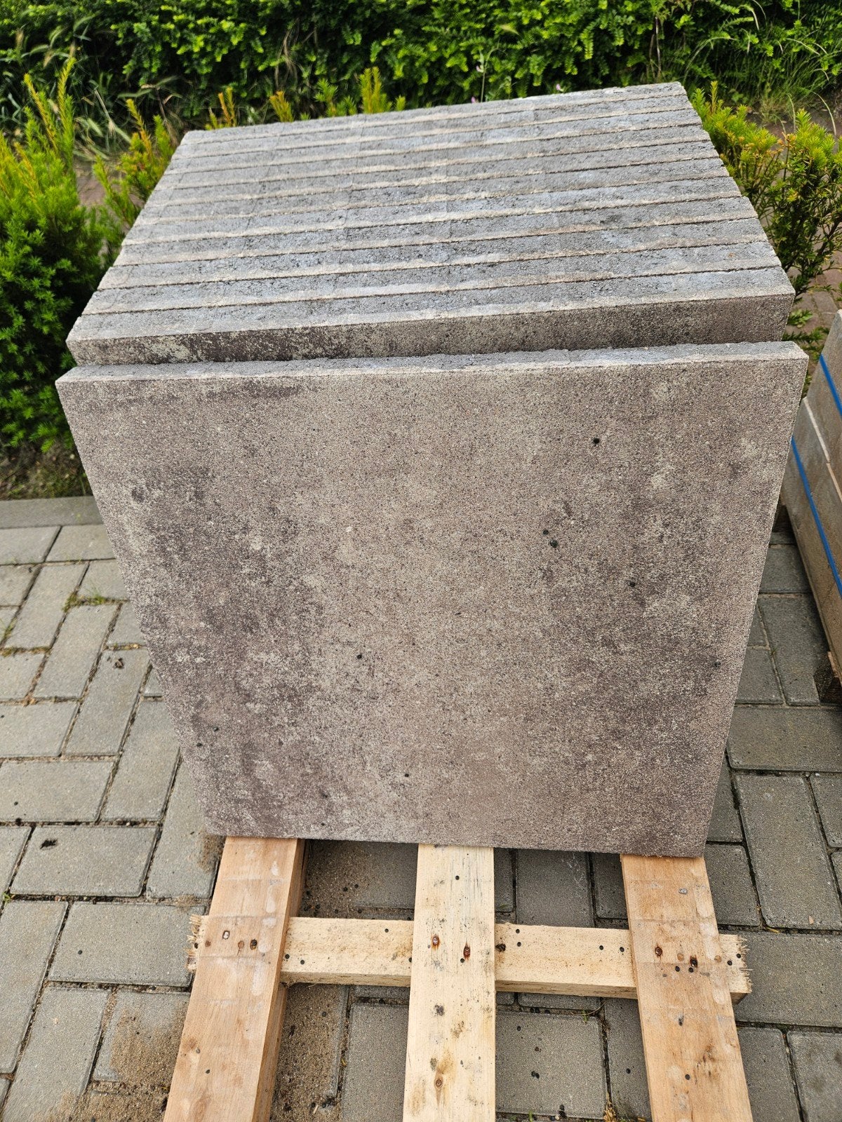 Diverse partij terrastegels en opsluitbanden, Ophalen, Nieuw, 10 m² of meer, Beton