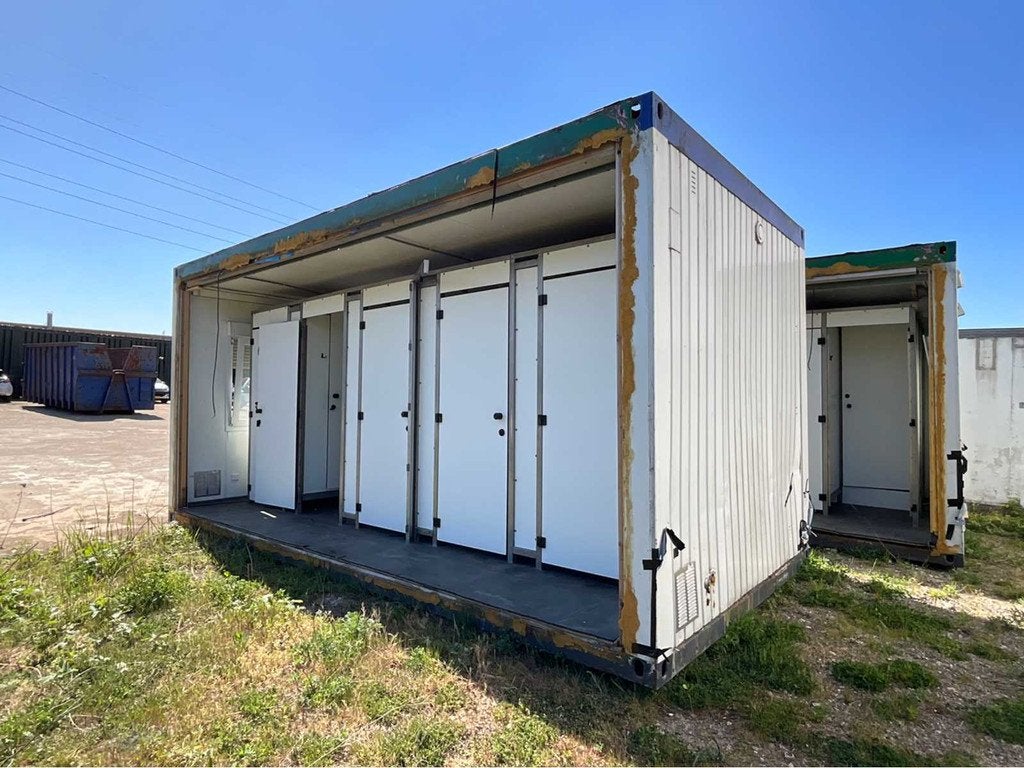 Schakel toilet douche unit, Zakelijke goederen, Machines en Bouw | Keten en Containers