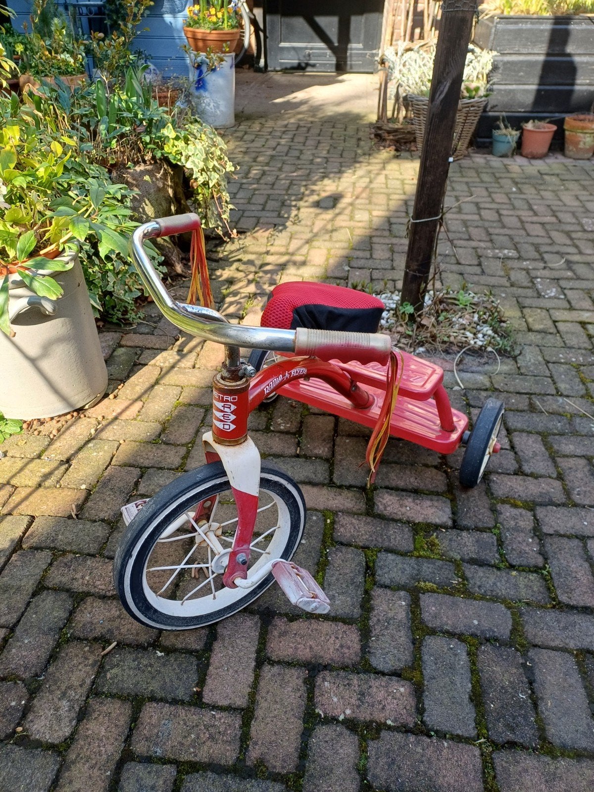 Leuke vintage kinder driewieler, Antiek en Kunst, Ophalen