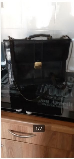 Nieuwe leren aktetas, Computers en Software, Laptoptassen, 15 inch, Aktetas, Ophalen of Verzenden, Zo goed als nieuw