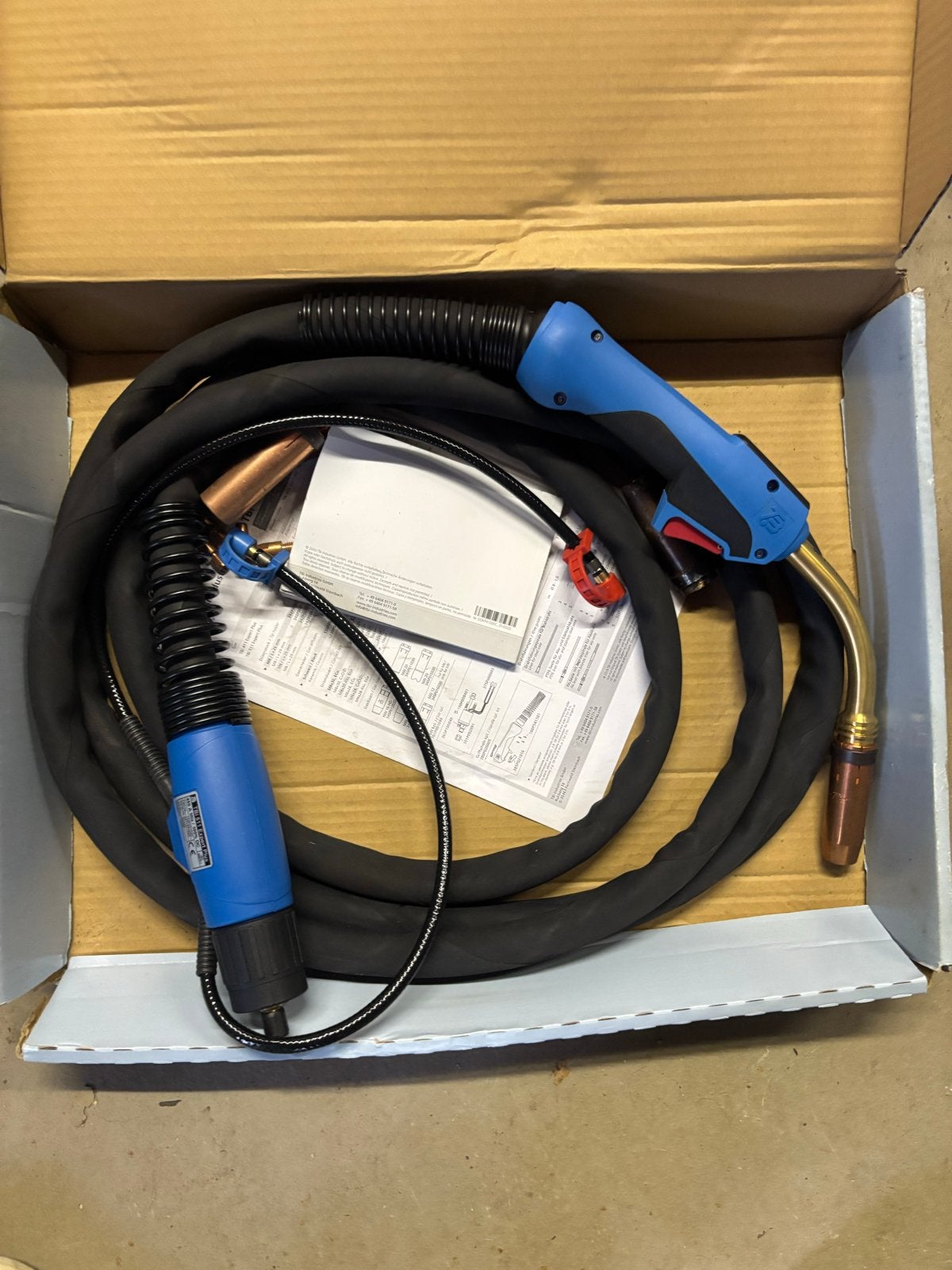 TBI 511 Expert MIG/MAG toorts nieuw in doos, Ophalen of Verzenden, Nieuw, 250 ampère of meer, Co2