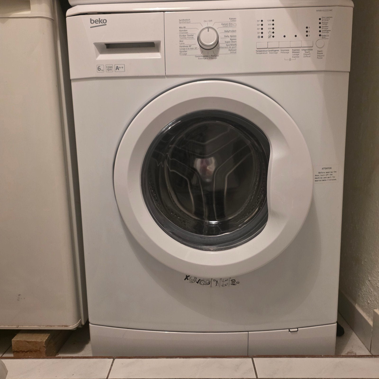 Beko Wasmachine, Witgoed en Apparatuur, Wasmachines, Ophalen