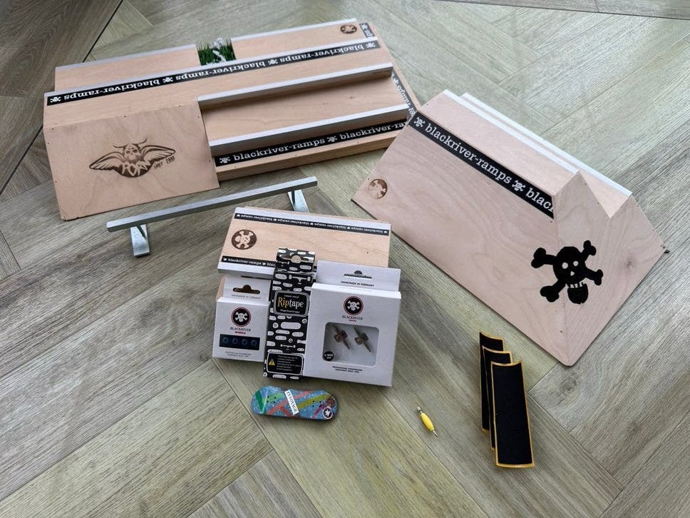 Blackriver Ramps en Fingerboard Accessoires Set, Ophalen of Verzenden, Zo goed als nieuw