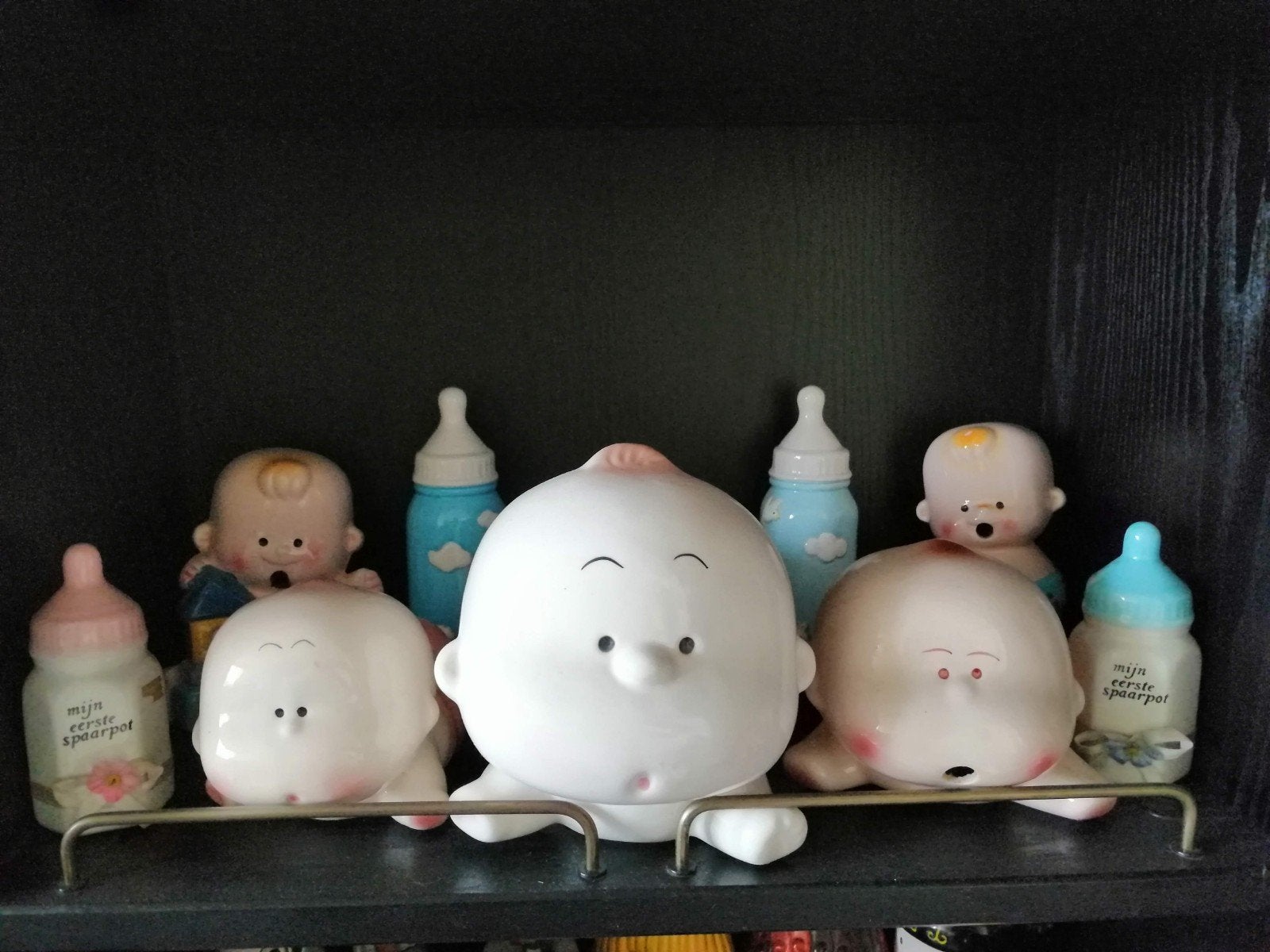 3 baby spaarpotten, Verzamelen, Ophalen of Verzenden, Zo goed als nieuw, Steen, Aardewerk of Keramiek, Overige thema's