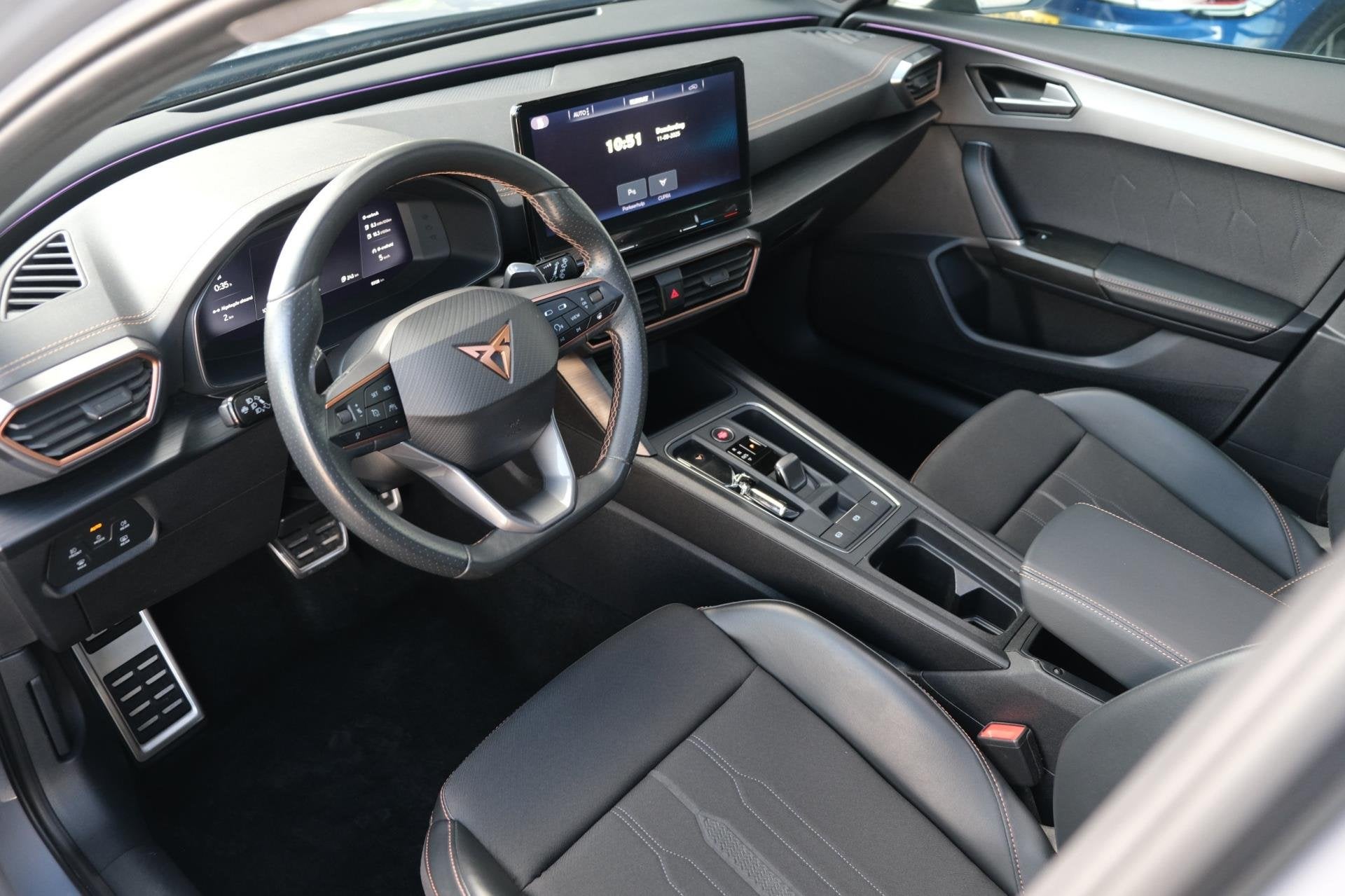 CUPRA Formentor 1.4 e-Hybrid VZ 245PK Pano Trekhaak Cam Navi, Lichtsensor, Gebruikt, Zwart, 4 cilinders