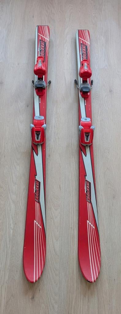 Kinder ski's 130 cm, recent geslepen en gewaxt, Overige merken, Gebruikt, 100 tot 140 cm, Ophalen of Verzenden