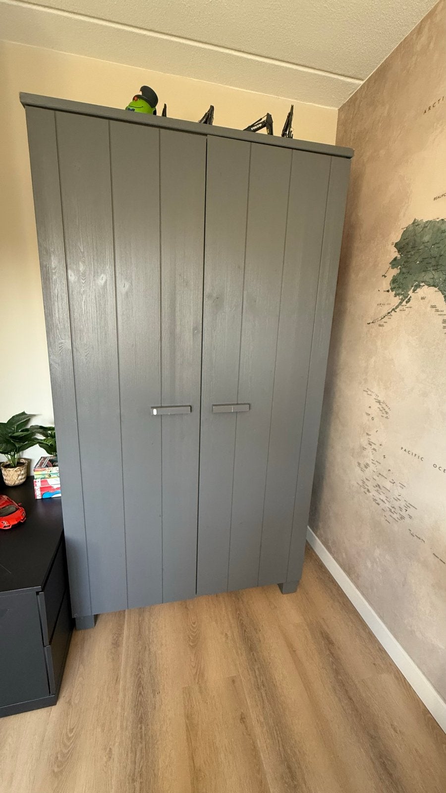 Kast woood Dennis, Ophalen, Gebruikt, 100 tot 150 cm, 200 cm of meer