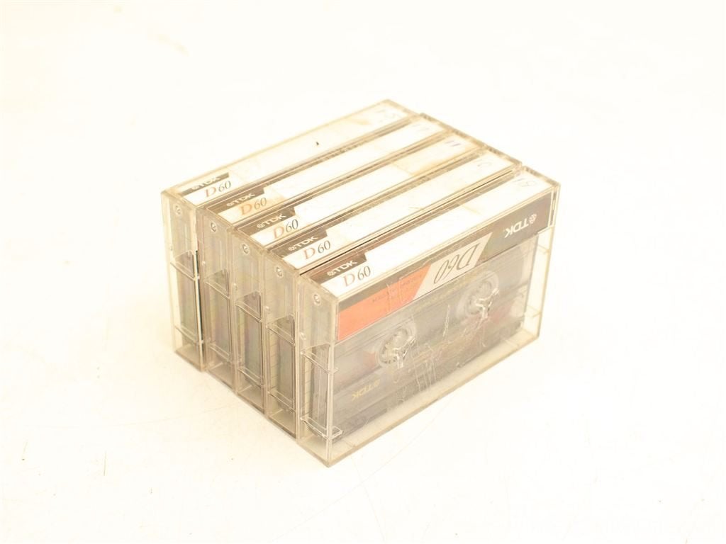 5 TDK cassettebandjes 31344, Cd's en Dvd's, Cassettebandjes, Ophalen of Verzenden, Gebruikt, Overige genres, 1 bandje